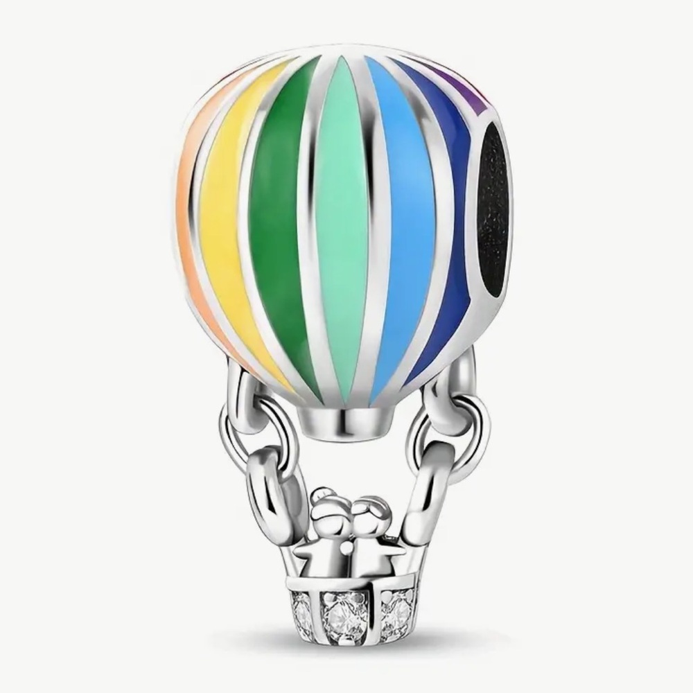 Hot Air Balloon Charm for Bracelet